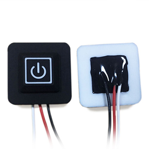 Temperature control switch waterproof potting