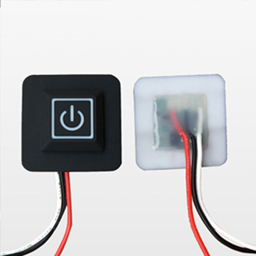 Temperature control switch waterproof potting