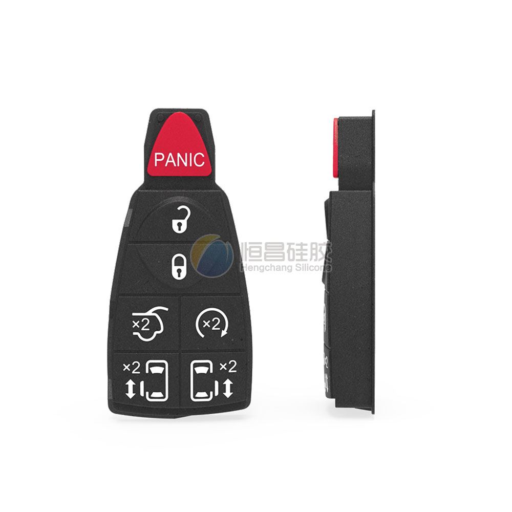 Dodge Jeep Chrysler Remote Key with 3~7 Buttons Soft Rubber Keypad-5