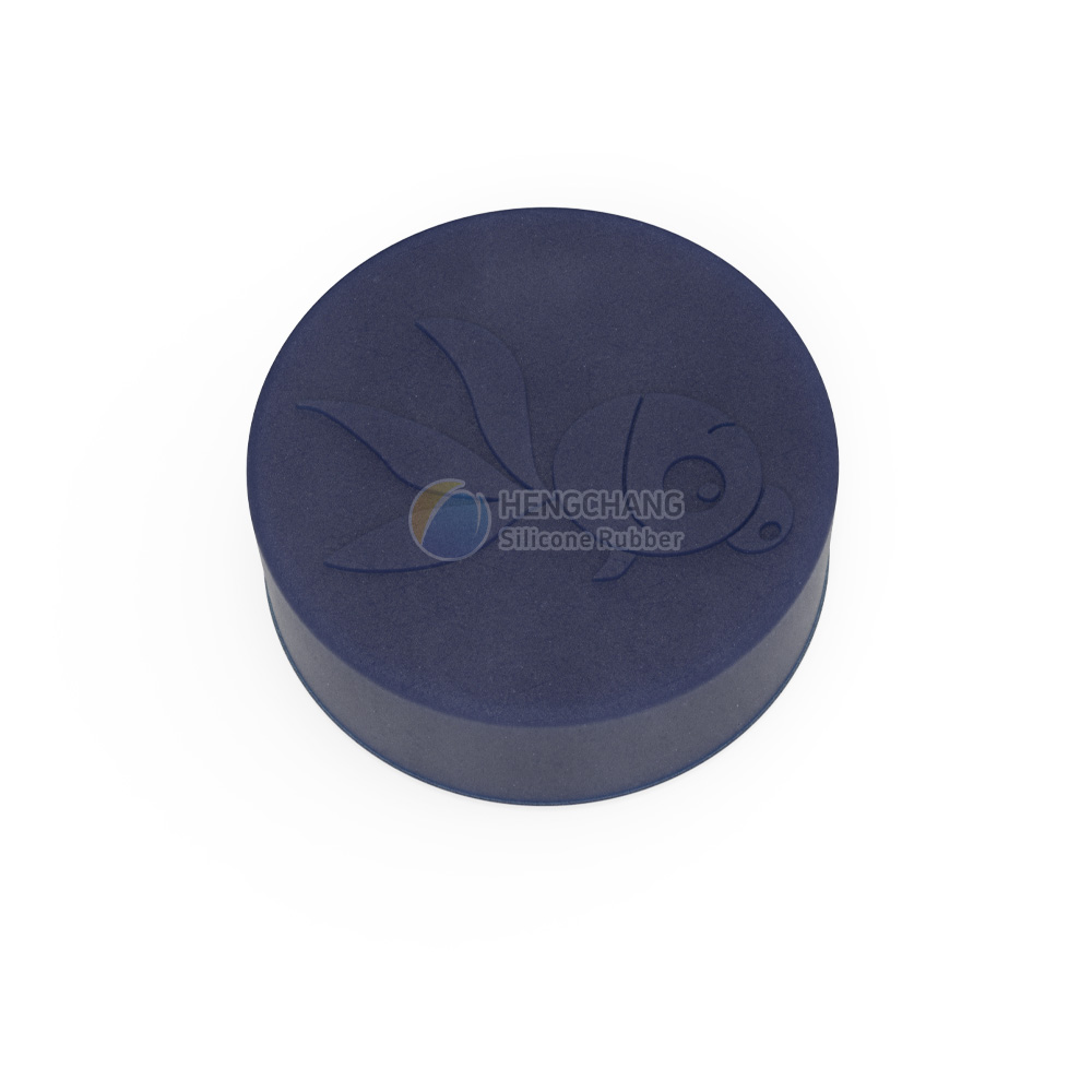 Round Magnet Silicone Fridge Magnet-4