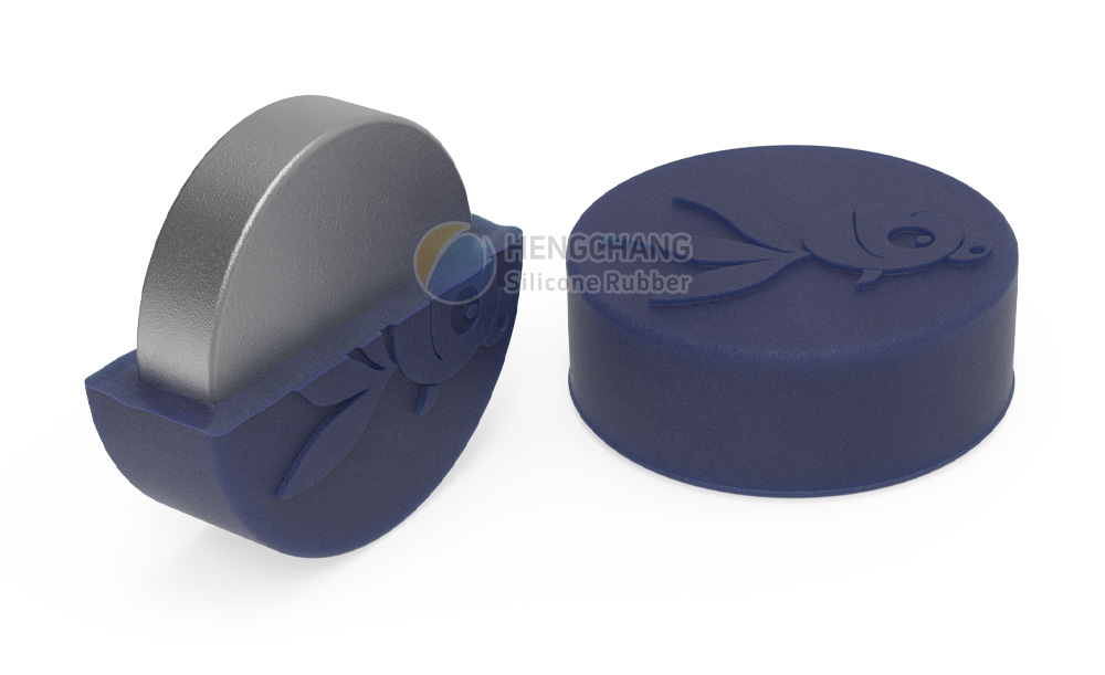 Round Magnet Silicone Fridge Magnet-9