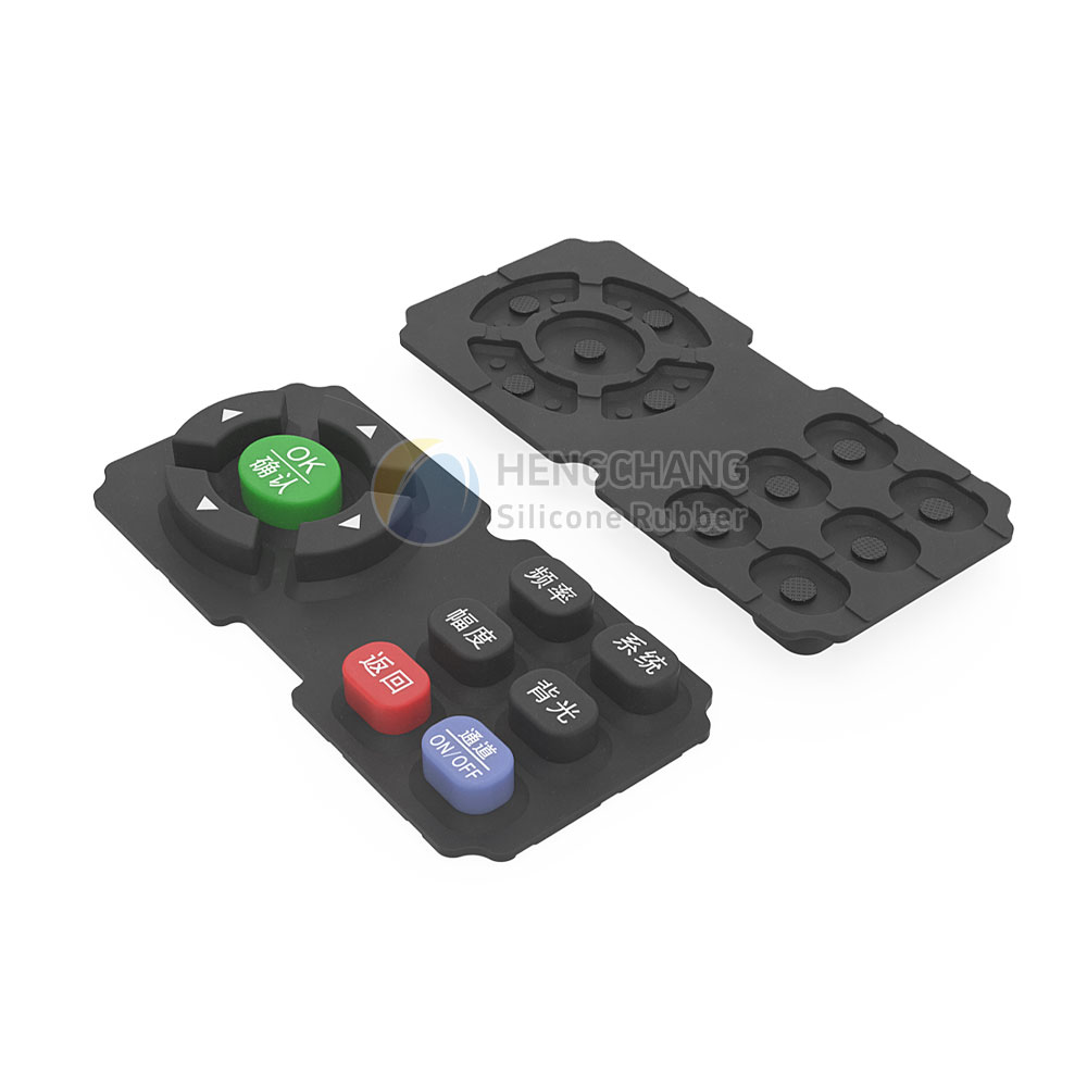 Rubber keypad for Testing equipment