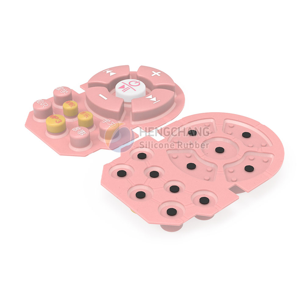 Customized silicone buttons for early education machines, mold making and production-3