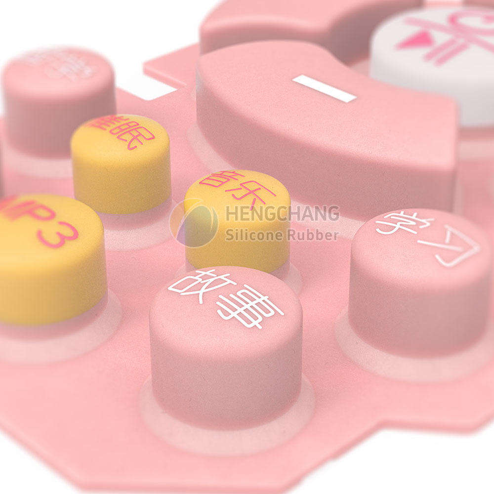 Customized silicone buttons for early education machines, mold making and production-6