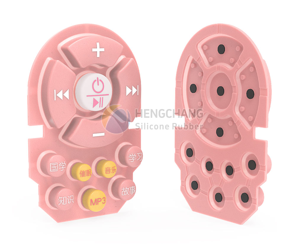 Customized silicone buttons for early education machines, mold making and production-8