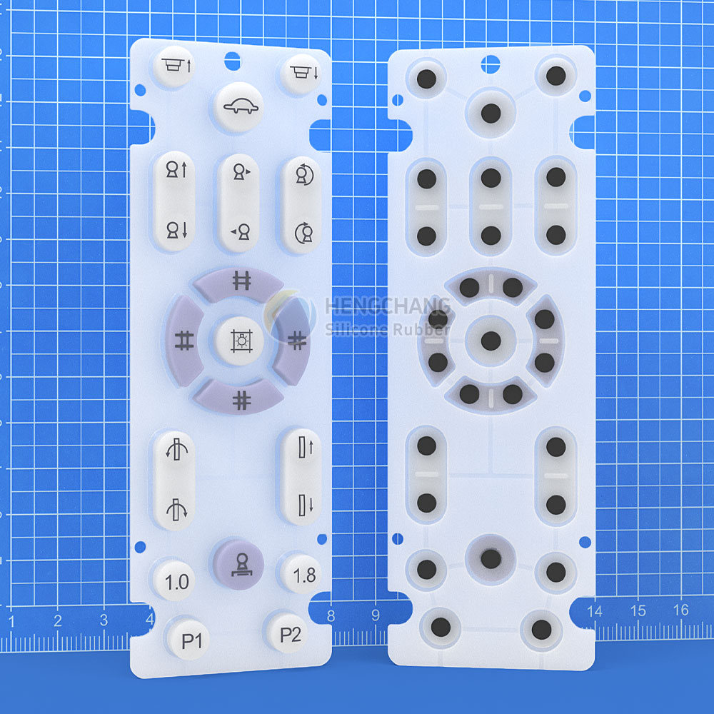 Silicone keyboard for CT